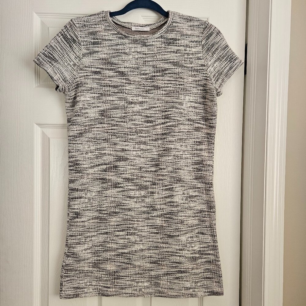 Antistar - Size‎ S - Grey T-Shirt Tweed Mini Dress
